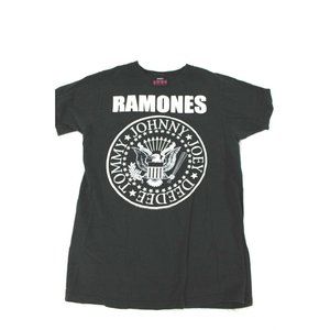 Ramones Band Concert T Shirt size M Joey DeeDee Johnny Tommy Black